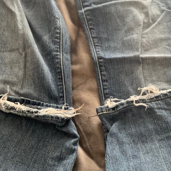 7 for All Mankind Roxanne Midrise Denim Ankle Jeans Sz 26 - Picture 11 of 15